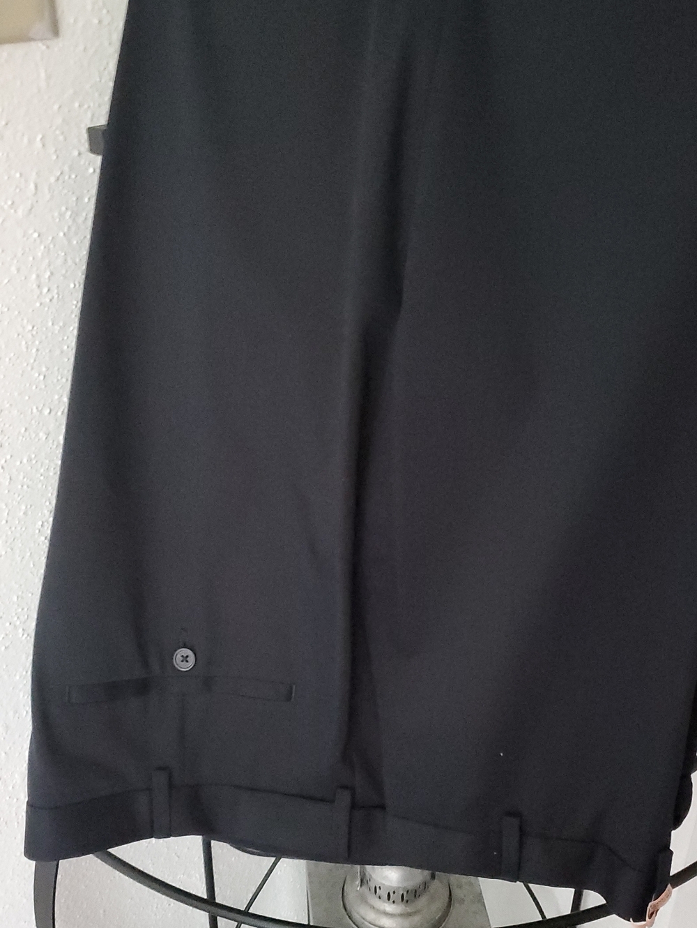Haggar Black Men's Dress Pants - Tailored Classic